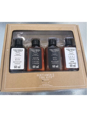 Gentlemen’s Tool Kits Discovery Travel Grooming Set Face‎ Wash Body Wash Shaving